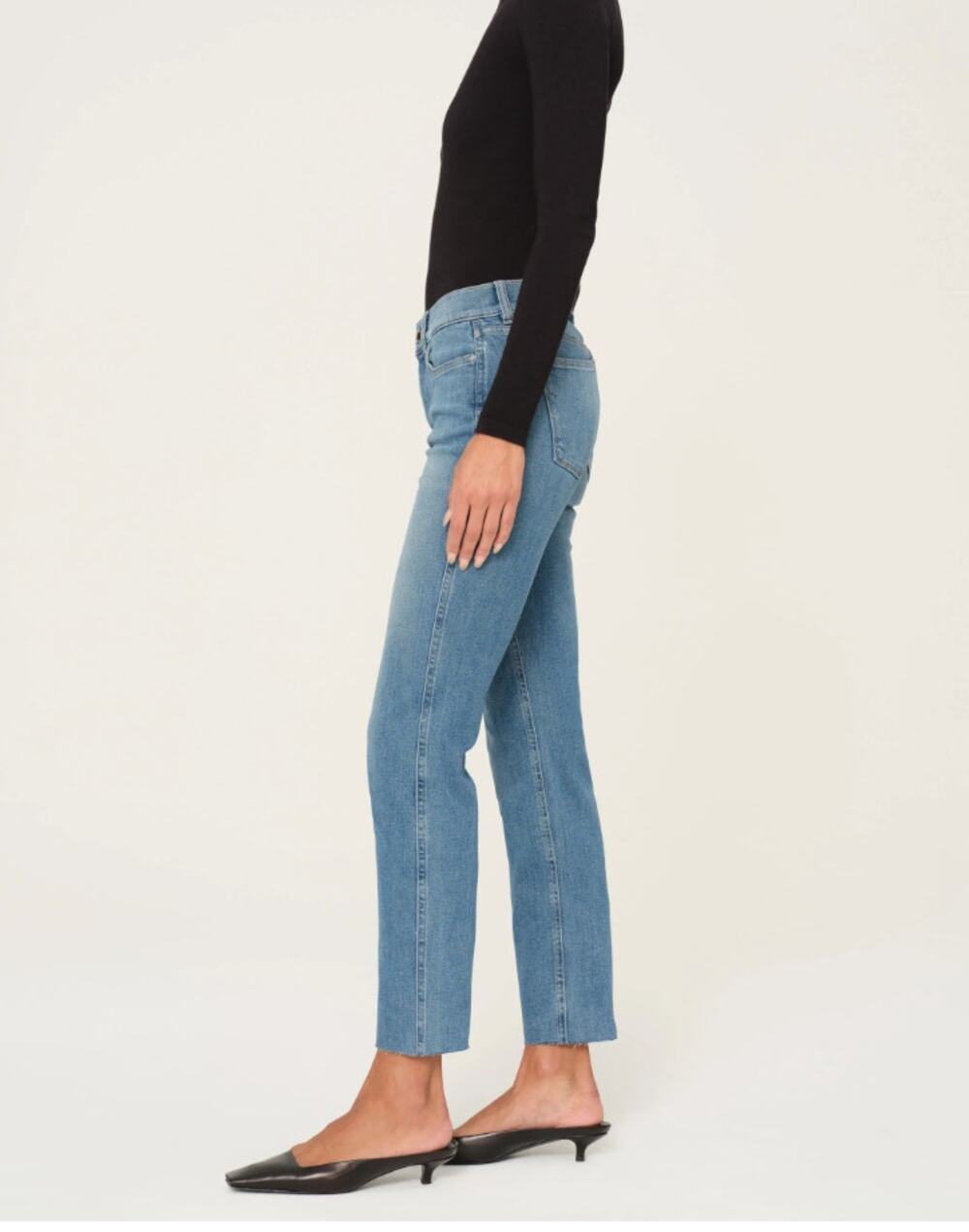 NWT DL1961 Mara Straight Mid Rise Instasculp Ankle Jeans 27